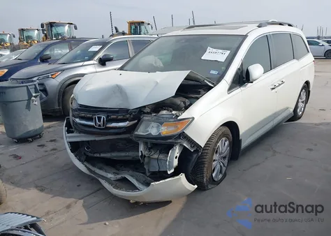 2015 Honda Odyssey Ex-L z USA, uszkodzony, nr VIN 5FNRL5H62FB079718
